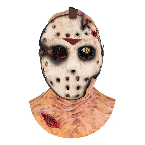 Máscara Espeluznante De Jason De Bulex, Aterradora, Dos En U