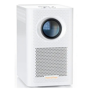Mini Projetor Portatil Android Smart Tv Hongtop Pro Branco Mini Projetor Portatil Android Smart Tv Hongtop Pro Branco