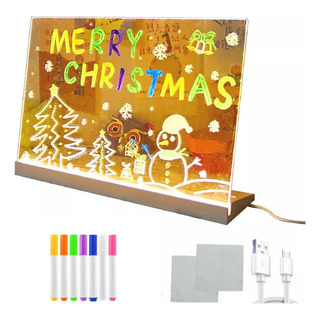 Ins Style Pizarra Luminosa Usb Borrable Con 7 Rotuladores Ins Style Pizarra Luminosa Usb Borrable Con 7 Rotuladores