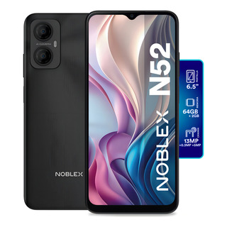 Noblex N52 Dual Sim 64 Gb Negro 2 Gb Ram Noblex N52 Dual Sim 64 Gb Negro 2 Gb Ram