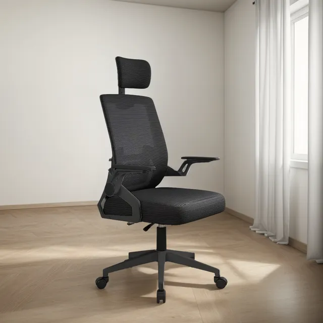 Silla Ejecutiva De Oficina Cabecera Y Respaldo Regulables