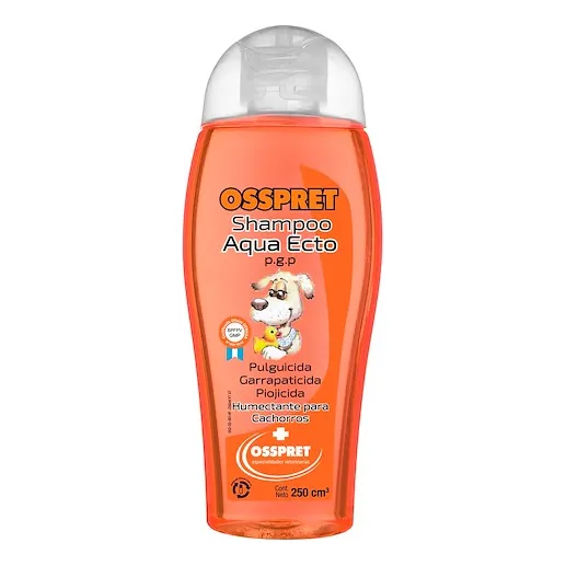 Shampoo Para Perros Osspret Aqua Ecto Cachorros 250 Ml