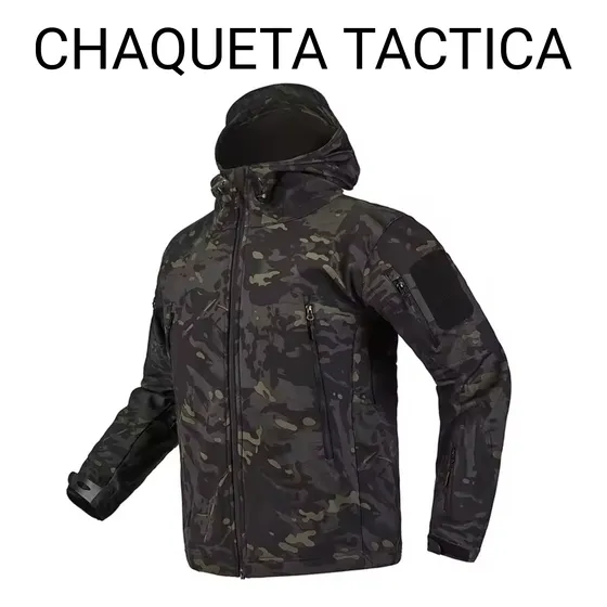 Chaqueta Táctica Impermeable Y Resistente Al Viento
