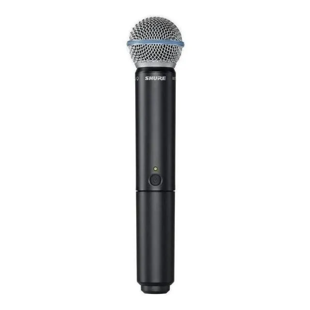 Shure Blx2/b58 Transmisor De Mano Con Micrófono beta58 Color Negro
