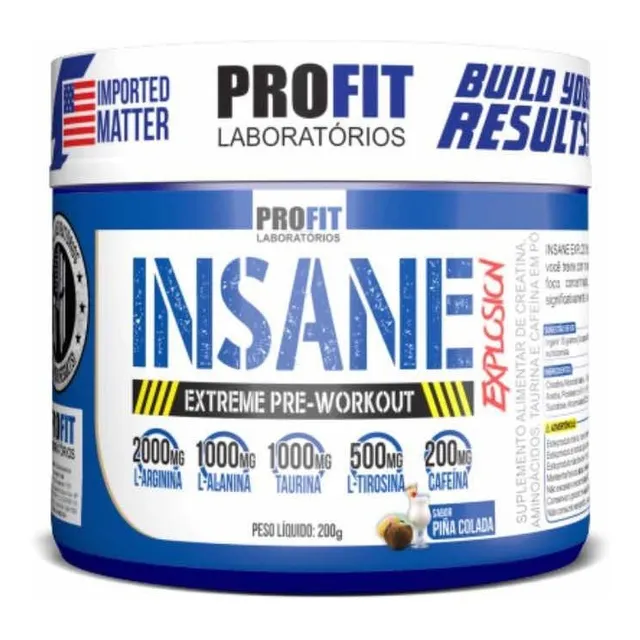 Insane Explosión - Pre Entrenó - Profit 200g - Pre Workout