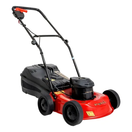 Cortadora Pasto Eléctrica Petri 3005072 Country Con Recolectora 1 Hp Color Rojo