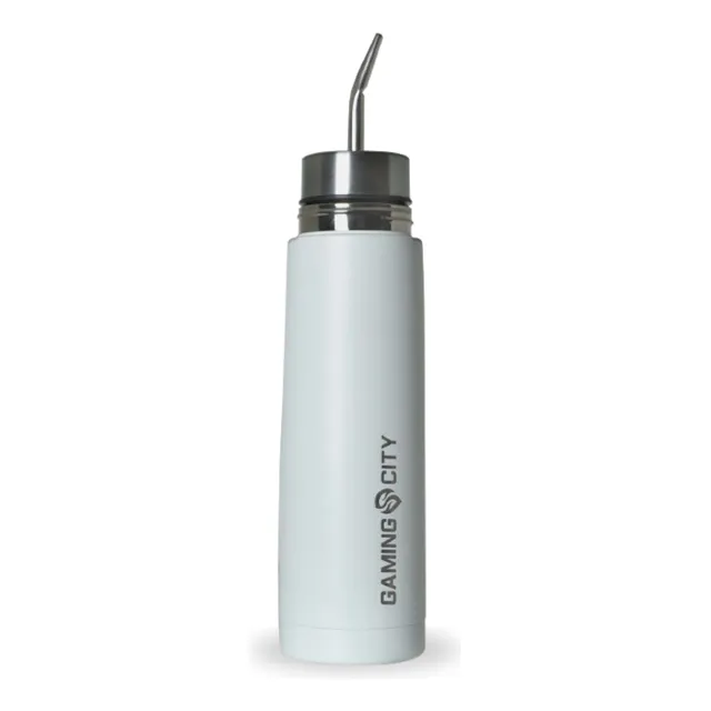 MATE JUSTO, MATE LISTO ACERO INOXIDABLE BLANCO 600ML