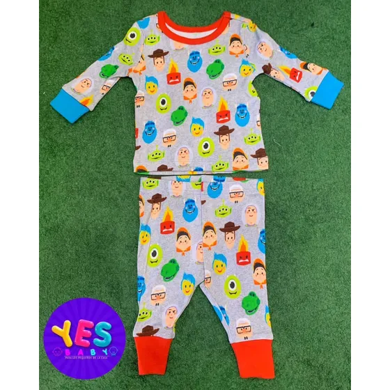 Pijama Bebé Disney Pixar Toy Story, Up, Emociones 0-3m