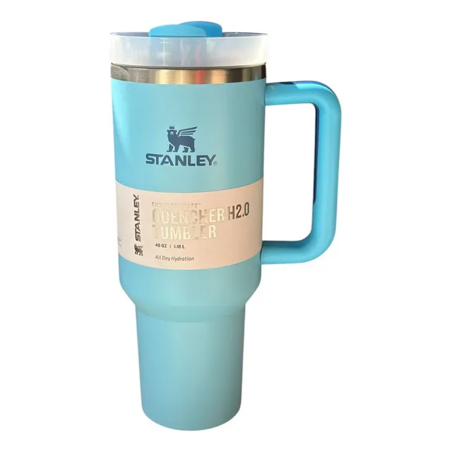 Vaso Stanley Original Nuevo Usa 40oz Azul Cielo Deporte Gym