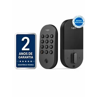 TP-Link Tapo DL100 Fechadura Digital Inteligente Wi-Fi com Até 200 Senhas