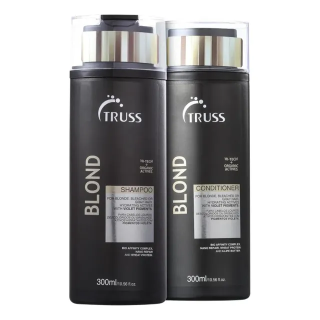 Combo Truss Blond Shampoo E Condicionador 300ml