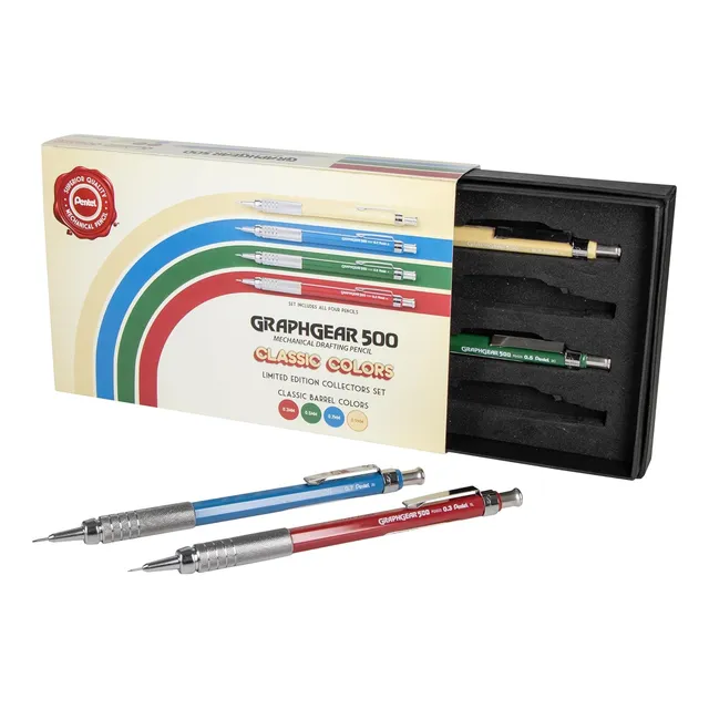 Conjunto De Lápices Mecánicos Graphgear 500 De Ediciã...