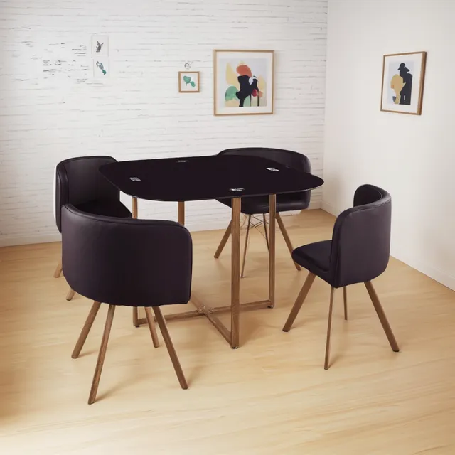 Comedor Nórdico Ahorra Espacio Agata