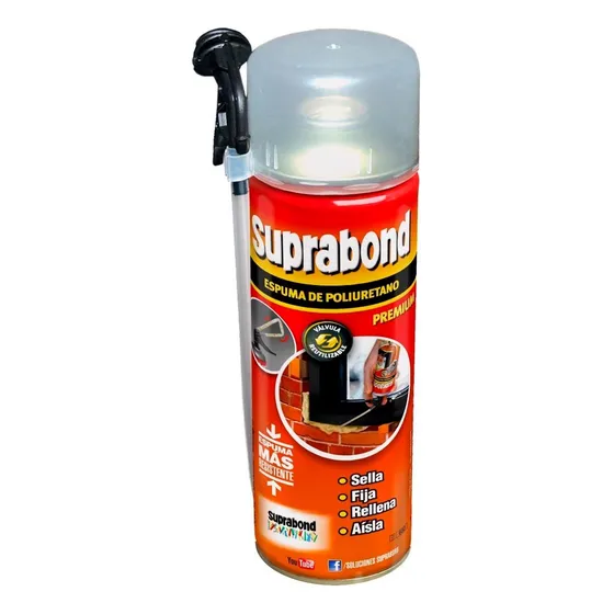 Espuma De Poliuretano Suprabond Premium 500ml