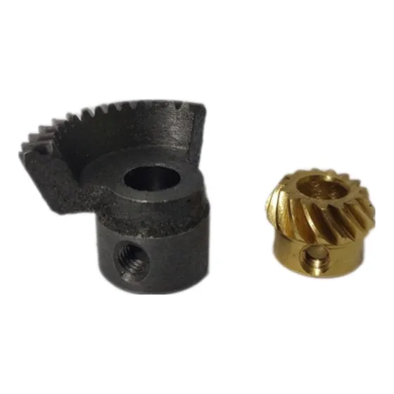 Piñon Media Luna 8mm Y Bronce Para Maquina De Coser Singer