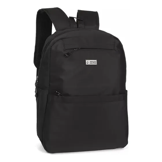 Mochila Porta Notebook Wellington Polo Club 51508 Color Negro