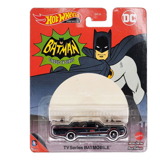 Tv Series 1966 Batmobile Batmóvel Premium Hot Wheels 1/64 Tv Series 1966 Batmobile Batmóvel Premium Hot Wheels 1/64