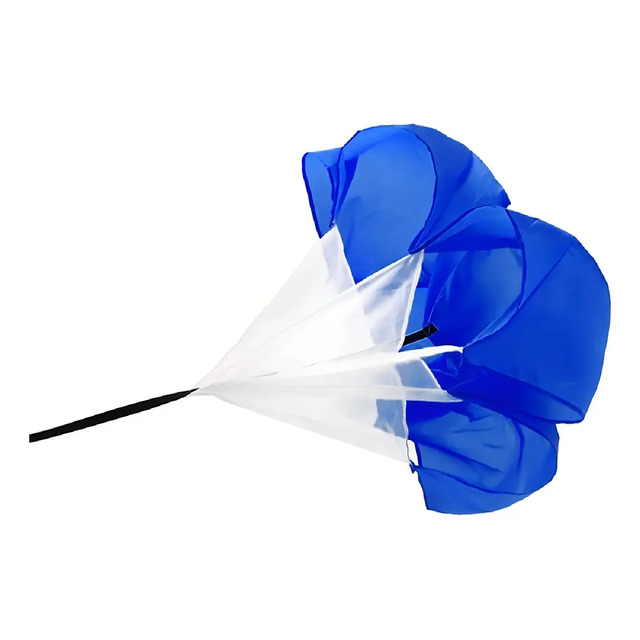 Paraquedas Funcional Futebol Tração Resistência Corrida Cor Azul-escuro