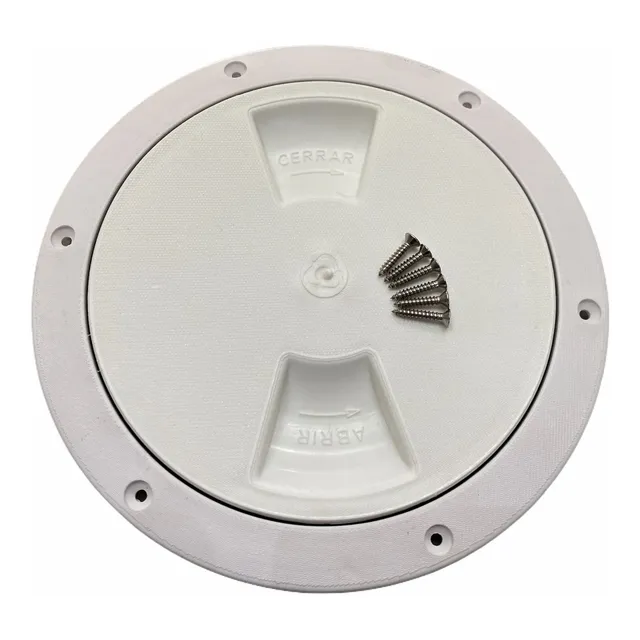 Tapa De Inspección Estanca Mediana 6' Kayak C/tornillos Inox