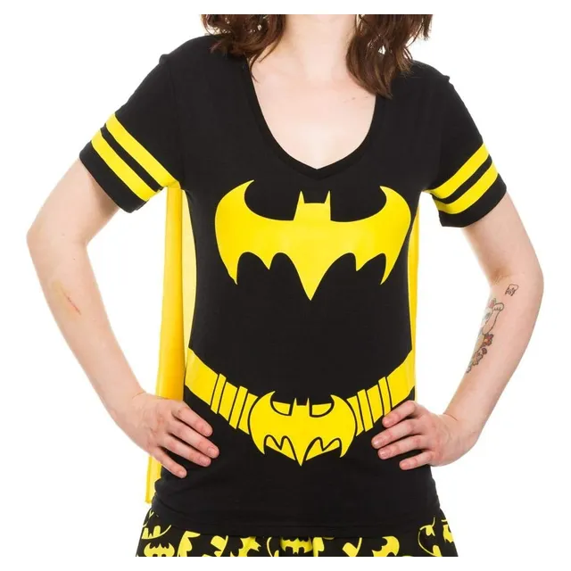 Disfraz Batman Camiseta Negra, Talla 3x Grande, Dc Comics