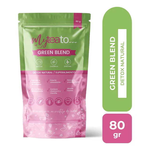 Te Green Blend Detox Natural 80 Gr - My Tea To