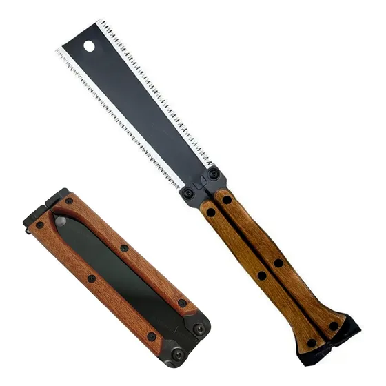 Serrucho Japonés Portatil 30 Cm Doble Cierra 66 Dientes