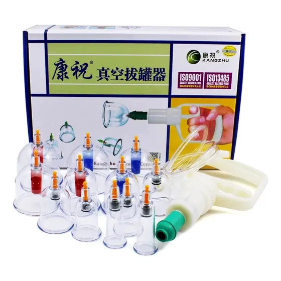 Set Ventosas Cupping Terapéutica Masaje  Al Vacio