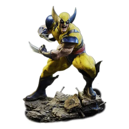 Figura posada de Wolverine X-men #1 em escala 1:10 da Mcfarlane