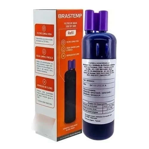 Filtro De Água Side By Side Brastemp Brs62 Brs70h Original