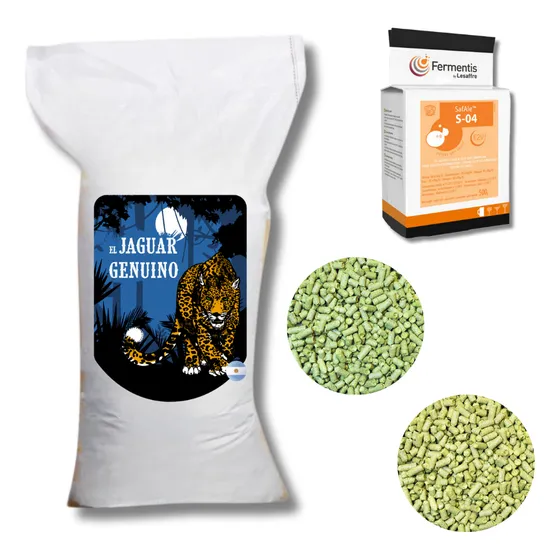 Malta Pilsen X 25kg + Lúpulos + Levadura - Cerveza Artesanal