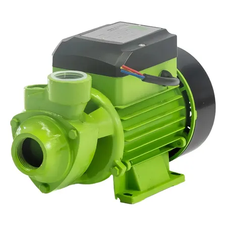 Bomba Periférica Água Eurobombas Qb60 1/2cv Monofasica Verde 220v 60 Hz