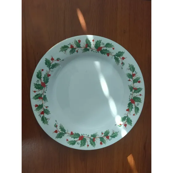 Vajilla De Navidad Para 8 Personas