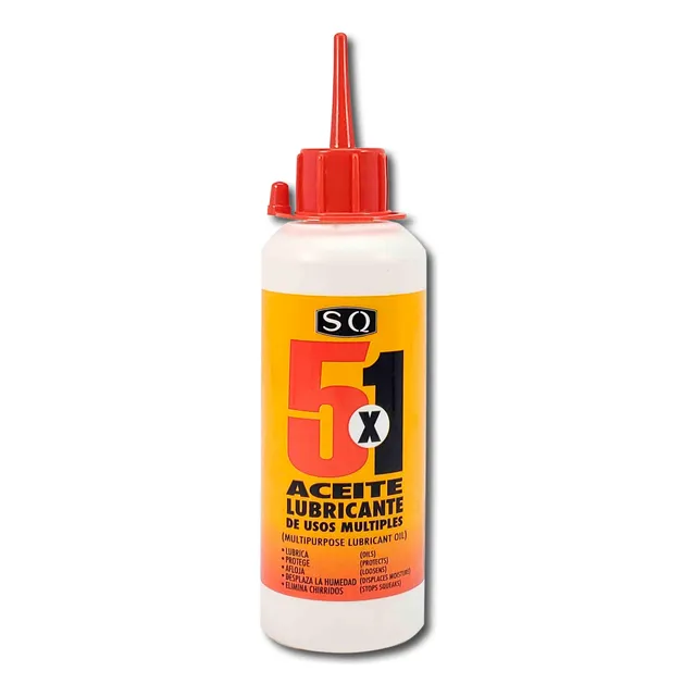 Aceite Lubricante 5x1 5en1 Gotero 115ml Original Sq