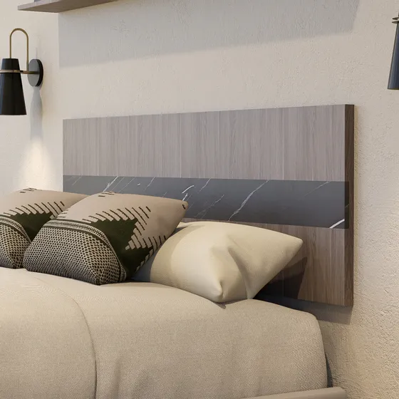 Cabecera Matrimonial De Pared Minimalista Vesta Sobrio Studio Escnadinavo Vizcaya
