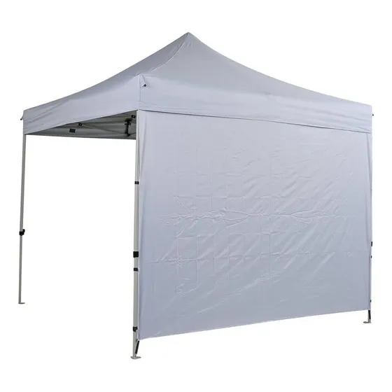 Pared Para Gazebo De 3x3 Mts En Color Blanco