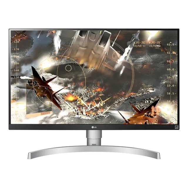Monitor Gamer LG con pantalla de 27" 60Hz 110V y resolución 4K