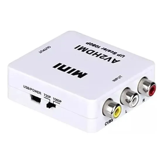 Adaptador Av Rca A Hdmi Hdmi Audio Y Video Diginet