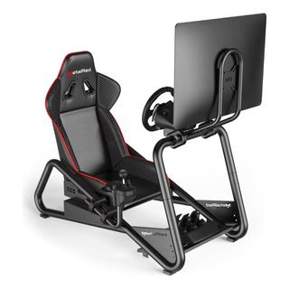 Cockpit C/ Suporte P/ Monitor Pedal Retrátil Envio Rapido Cockpit C/ Suporte P/ Monitor Pedal Retrátil Envio Rapido