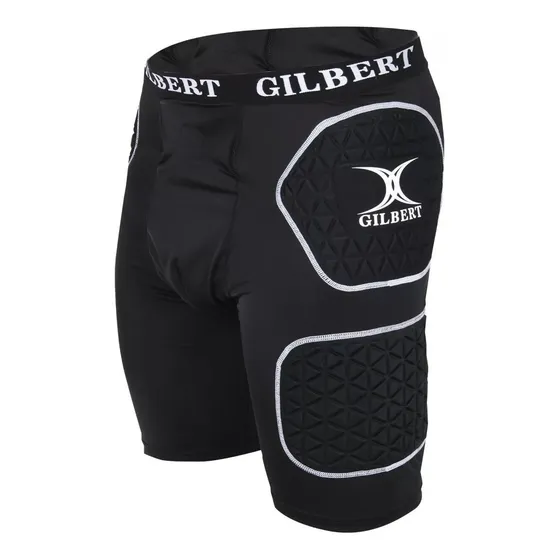 Short Protector Gilbert Rugby Calza Corta Termica - Olivos