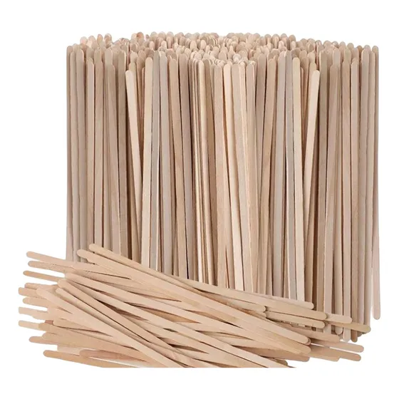 Varillas De Madera Resistentes Con Extremos Redondos,