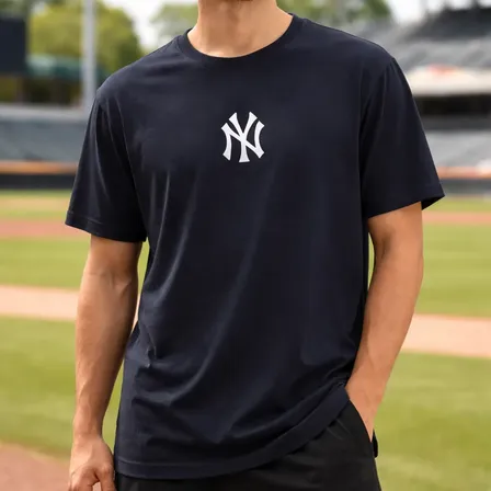 Camiseta New Era New York Yankees Preto Preto M