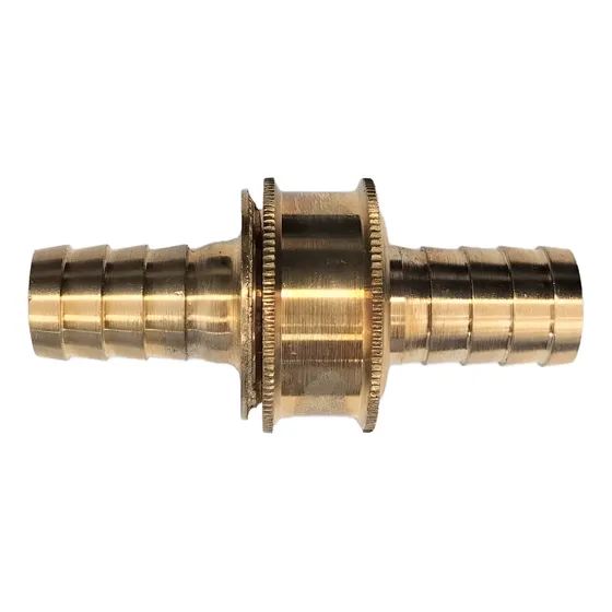 Conexion P/manguera 1/2  Hembra Y Macho En Bronce