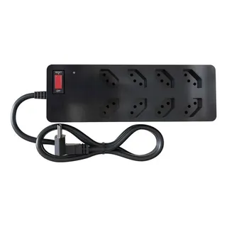 Filtro De Linha ExtensĂŁo 8 Tomadas Com Dps Preto Iclamper Filtro De Linha ExtensĂŁo 8 Tomadas Com Dps Preto Iclamper