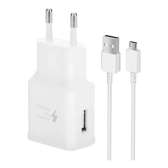 Cargador Para Samsung 15w Carga Rapida V8 Micro Usb A Usb | Cuotas sin interés