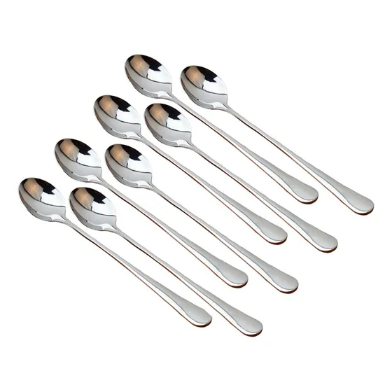 Richohome Cuchara Larga Acero Inoxidable Mango Largo Para Te