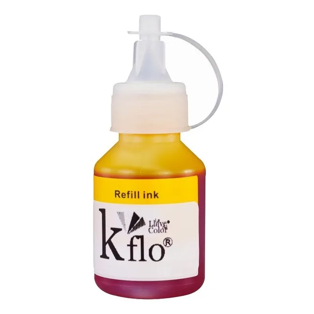Tinta Para Impresora Kflo Bt5001y Amarillo ( Yellow ) Color Amarillo De 41 Ml