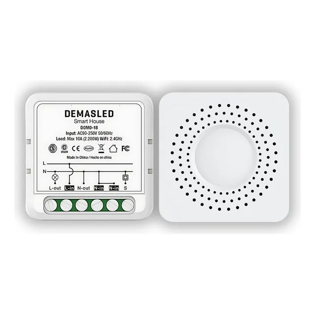 Interruptor Inteligente Wifi 433mhz Domotica Smart Demasled