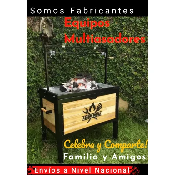Horno Chino, Equipo Parrillero, Multiasador, Caja China