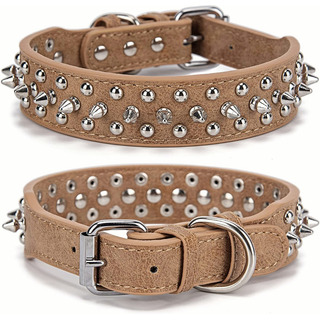 Collares Para Perros Medianos Y Grandes Con Tachuelas Metáli Collares Para Perros Medianos Y Grandes Con Tachuelas Metáli