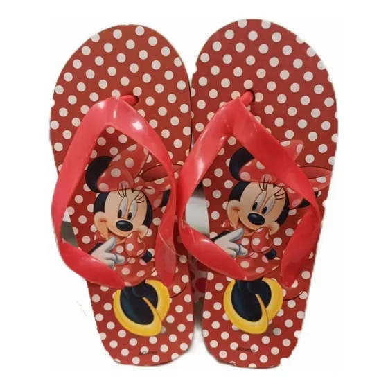 Chancletas Ojotas Chanclas Infantiles Minnie